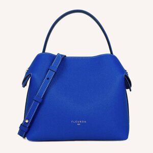 Fleuron Swann Bag in Bleu Cobalt